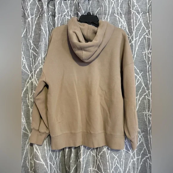Men's Abercrombie & Fitch Tan Hoodie Sweater size Medium - Picture 2 of 3